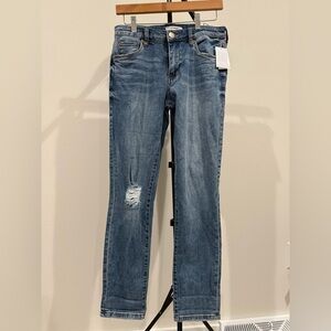 NWT STS Blue Straight Leg Distressed Women’s Jeans - Medium Blue